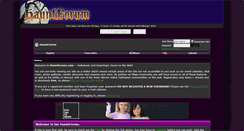 Desktop Screenshot of hauntforum.com